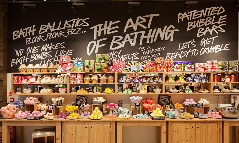 イギリス発祥の化粧品メーカーLUSH