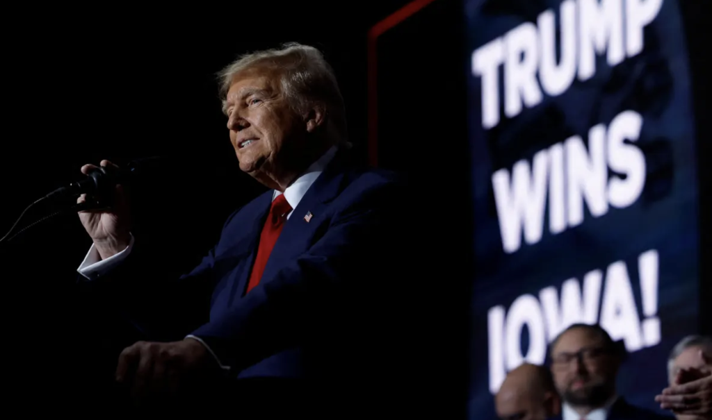 トランプ氏がアイオワ州の党員集会で勝利 10秒ニュース 小西麻亜耶の英語学習ブログ